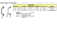 1-SURFACE MOUNT CAST DOOR PULLS-1